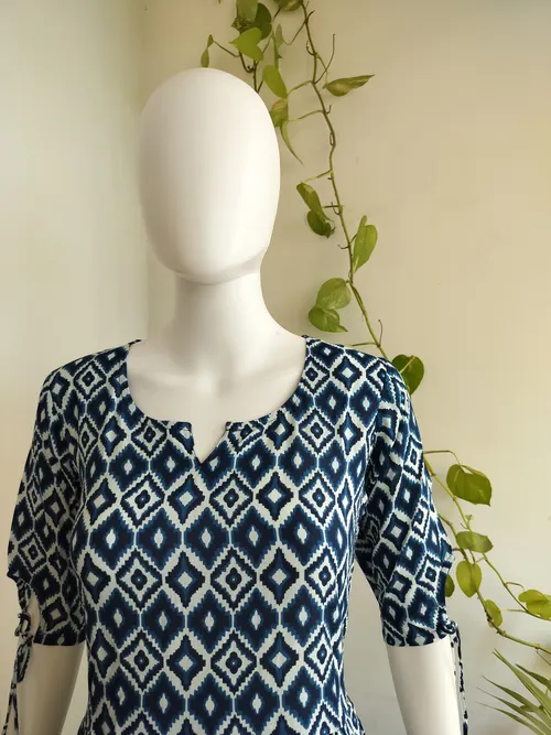 Rayon Layered Maxi - Blue